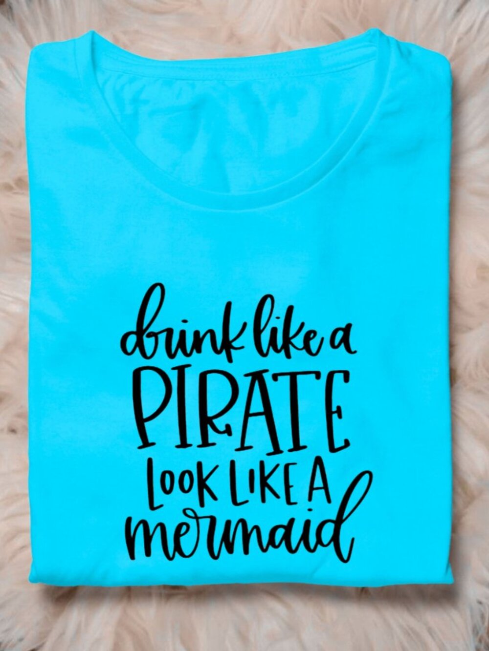 Drink Like A Pirate Handmade Tee